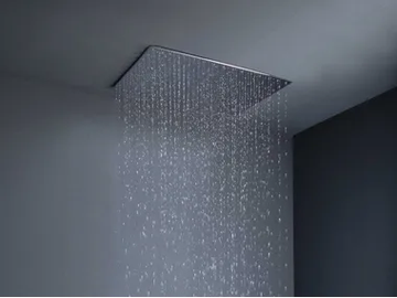 BIG RAIN - Built-in brass rain shower with anti-lime system by Tender rain - view 2